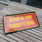 Rare plaque émaillée bombée aux couleurs de la Belgique, Ophalen of Verzenden, Gebruikt