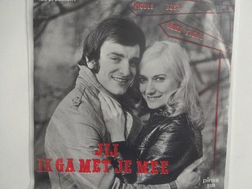 Nicole & Hugo - Toi / Je vais avec toi (1971), CD & DVD, Vinyles Singles, Single, Enlèvement ou Envoi