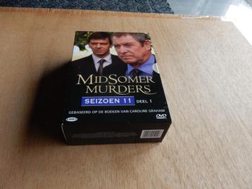 nr.1662) Dvd box: midsomer murders seizoen 11 deel 1 beschikbaar voor biedingen