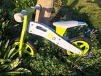 Kinderkraft loopfiets groen wit/grijs, Ophalen, Zo goed als nieuw, Loopfiets