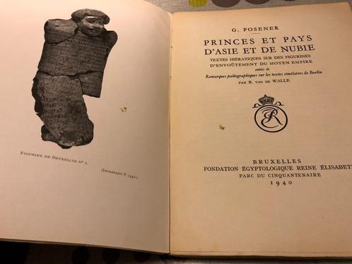 Princes et pays d'Asie et de Nubie - G. Posener *1940, Boeken, Geschiedenis | Wereld, Gelezen, Afrika, 14e eeuw of eerder, Ophalen of Verzenden