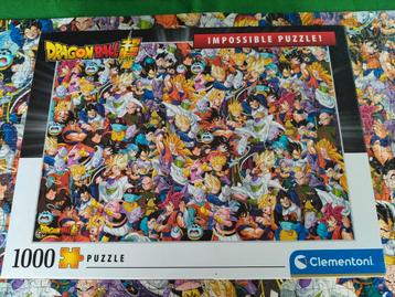 Impossible puzzel dragon Ball Z 1000stuks beschikbaar voor biedingen