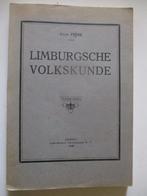 Limburgsche volkskunde, Boeken, Ophalen of Verzenden, Zo goed als nieuw