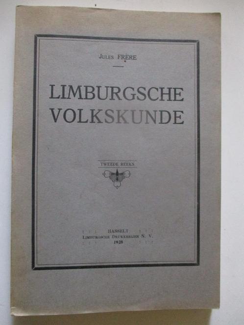 Limburgsche volkskunde, Livres, Histoire & Politique, Comme neuf, Enlèvement ou Envoi