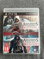 Jeu PS3 double jeux : assassin’s creed black flag et rogue, Games en Spelcomputers, Ophalen, Zo goed als nieuw