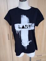 M T-shirt Lady, Kleding | Dames, Ophalen of Verzenden, Zwart