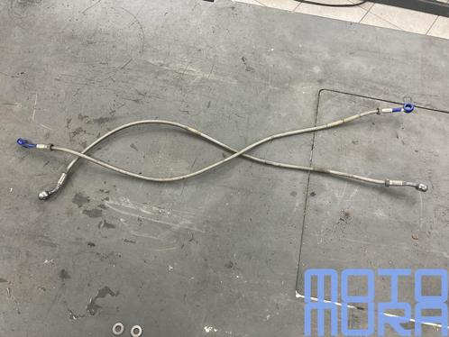 Stalen remleidingen Suzuki GSXR 1000 2001 K1 - K4 2004 remsl, Motoren, Onderdelen | Suzuki, Gebruikt, Ophalen of Verzenden
