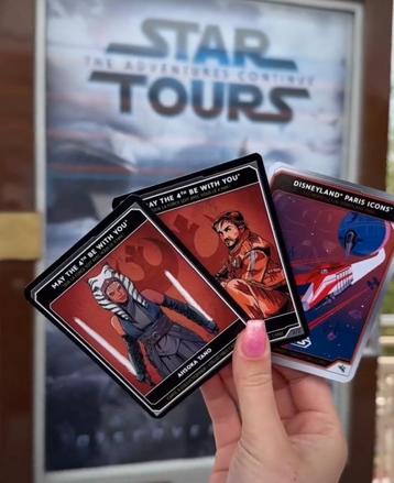 Star wars collectible cards  Disneyland Paris 2024