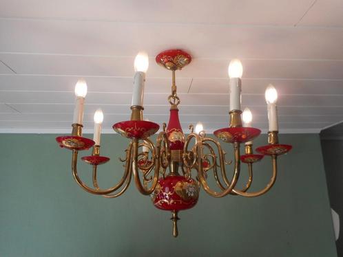 Vintage Kroonluchter, Huis en Inrichting, Lampen | Kroonluchters, Gebruikt, Ophalen
