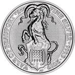 UK 2019 - 2 Oz Fine Silver (62.42 Gr) ‘Yale Of Beaufort’, Argent, Envoi