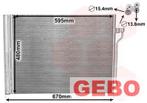 BMW F10/F11 2010 T/M 2017 Condensor met Droger M550d 6453 68, Auto-onderdelen, Ophalen of Verzenden, 6 maanden garantie, Nieuw