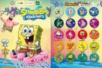10 Autocollants/Figurines/Cartes Bob L'éponge/Spongebob Cora, Enlèvement ou Envoi, Comme neuf, Bande dessinée ou Dessin animé