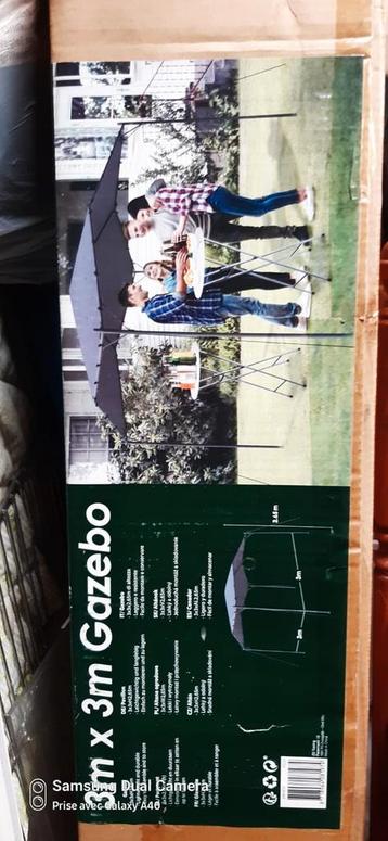 Tonnelles de marque gazebo, Jardin & Terrasse, Tonnelles, Enlèvement, Comme neuf