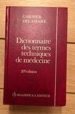 Dictionnaire des termes techniques de médecine, Boeken, Woordenboeken, Gelezen, Frans, Garnier - Delamare, Overige uitgevers