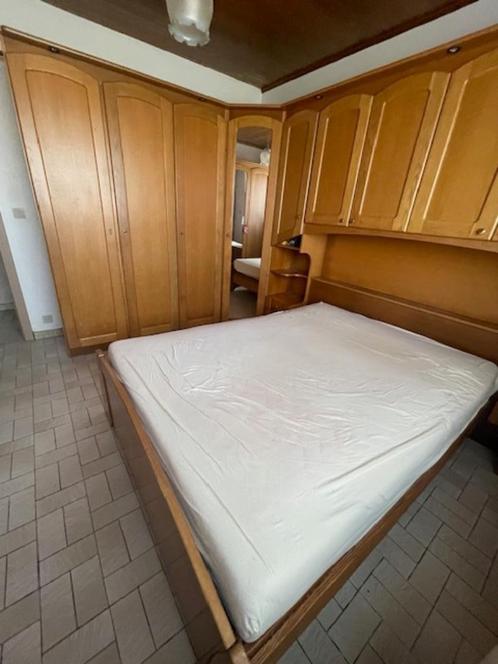 slaapkamer eik - koopje, Huis en Inrichting, Slaapkamer | Complete slaapkamers, Gebruikt, Tweepersoons, Ophalen