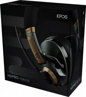 EPOS H3 Pro Hybrid Gaming Headset Racing Groen-Goud NIEUW