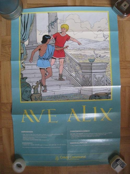 ALIX affiche MARTIN PUB BD exposition 1985, Livres, BD, Comme neuf, Une BD, Enlèvement ou Envoi