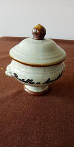 pot céramique poubelle table vintage, Maison & Meubles, Comme neuf, Enlèvement ou Envoi