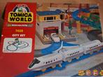 Tomica World 7428 City Set, Ophalen, Zo goed als nieuw