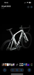 Trek Madone SL 6 maat 50 white + powerpedalen garmin, Fietsen en Brommers, Fietsen | Racefietsen, Carbon, Heren, 49 tot 53 cm