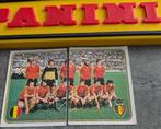 AUTOCOLLANTS PANINI FOOTBALL 81 BELGIQUE N 1 ET 2, 1981, Envoi
