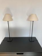 Tafel-/bedlampjes, Huis en Inrichting, Lampen | Tafellampen, Gebruikt, Metaal, 50 tot 75 cm