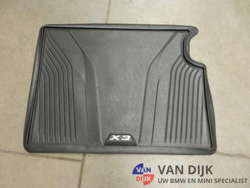 Rubberen koffermat origineel voor BMW X3 G01 3.0e Hybride beschikbaar voor biedingen