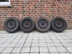 winterbanden op 5x100 stalen velgen, Auto-onderdelen, Banden en Velgen, Ophalen, 14 inch, Gebruikt, Velg(en)