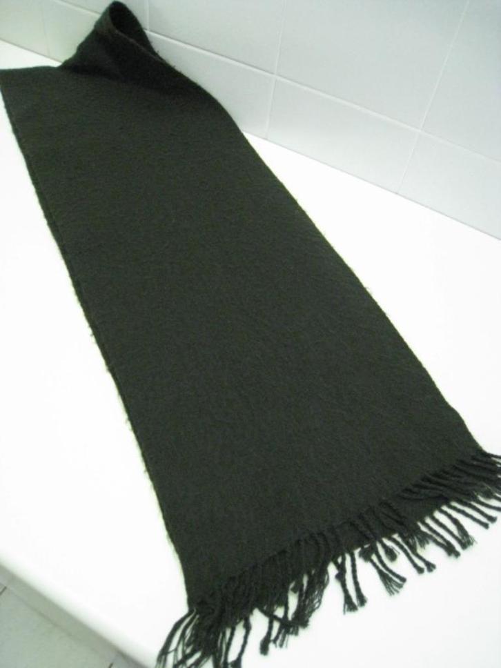 Sjaal, groen, lengte 162cm x breedte 28cm., Kleding | Heren, Mutsen, Sjaals en Handschoenen, Sjaal, Ophalen