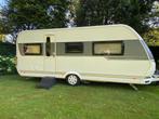 Caravan te koop - Hobby 540 UFF Excellent bouwjaar 2016, Vast bed, Rondzit, Hobby, 5 tot 6 meter