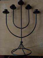 Chandelier à cinq bras, Maison & Meubles, Accessoires pour la Maison | Bougeoirs & Bougies, Gris, Utilisé, Métal, Chandelier