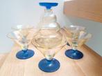 Vintage glazen alcohol/likeurset/Murano Italië, Ophalen of Verzenden
