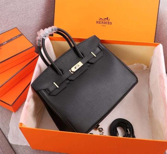 Hermes birkin 35 | zwart |, Handtassen en Accessoires, Tassen | Damestassen, Zo goed als nieuw, Handtas, Zwart, Ophalen of Verzenden