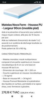 Matelas médical 90x200 housse imperméable, Enlèvement
