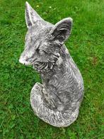 PRACHTIGE VOS GEMAAKT VAN GERECONSTITUEERDE STEEN, Tuin en Terras, Ophalen, Nieuw, Steen, Dierenbeeld