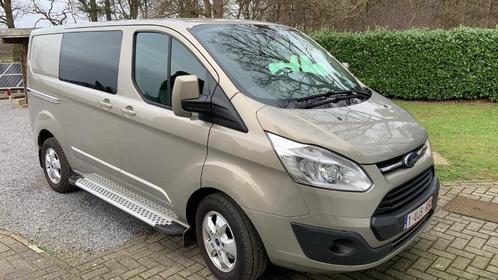 FORD CUSTOM AUT 170 PK NIEUWE MOTOR, Auto's, Bestelwagens en Lichte vracht, Particulier, ABS, Airbags, Airconditioning, Bluetooth