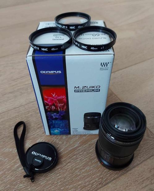 Olympus M.Zuiko Digital ED 60 mm F2.8 Macro, Audio, Tv en Foto, Foto | Lenzen en Objectieven, Gebruikt, Macrolens, Ophalen