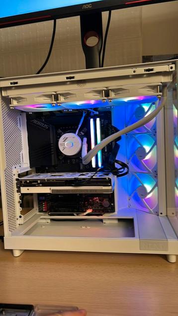 Complete intel i7 14700k gaming desktop computer game pc beschikbaar voor biedingen