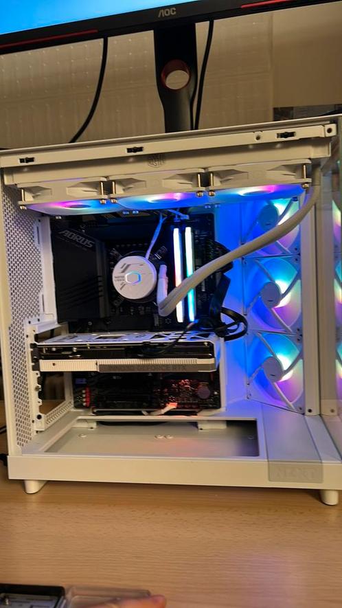 Complete intel i7 14700k gaming desktop computer game pc, Computers en Software, Desktop Pc's, SSD, 16 GB, Gaming, Ophalen