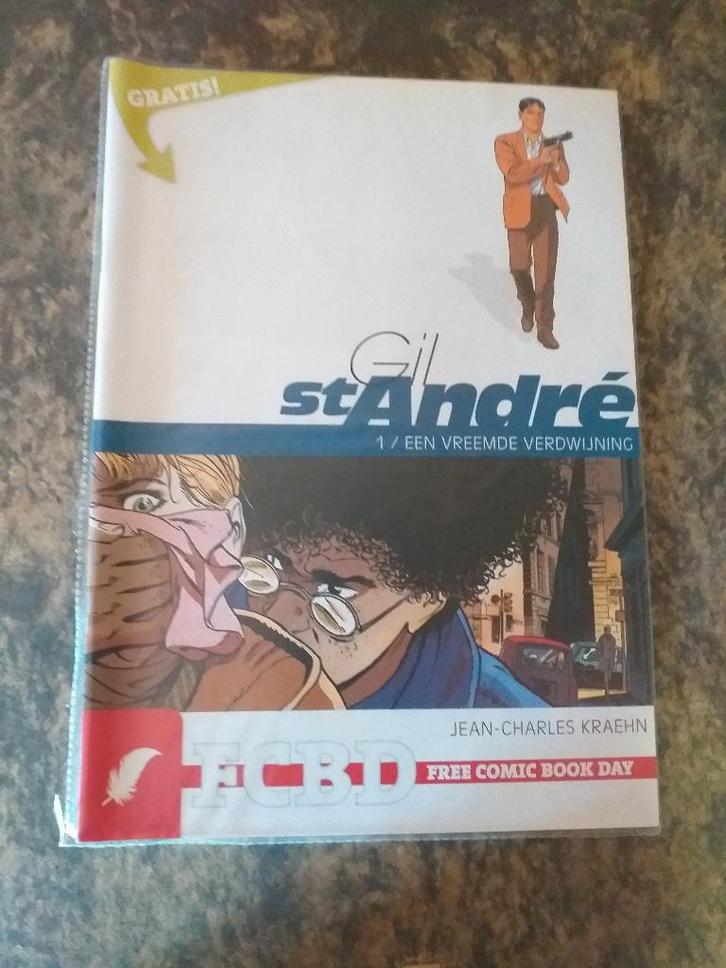 GIL st- ANDRé " EEN VREEMDE VERDWIJNING", Boeken, Stripverhalen, Nieuw, Eén stripboek, Ophalen of Verzenden