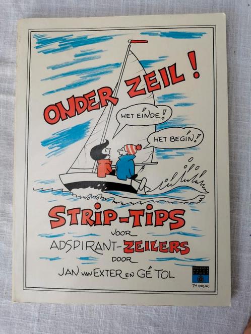 Onder zeil! Strip-tips voor aspirant zeilers., Boeken, Stripverhalen, Gelezen, Ophalen of Verzenden