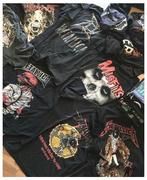GEZOCHT: Oude band en tour T-shirts Metal, Rock, Wave, Utilisé, Enlèvement ou Envoi