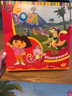 Dora vloerpuzzel, Ophalen of Verzenden, 10 tot 50 stukjes, Gebruikt, 2 tot 4 jaar