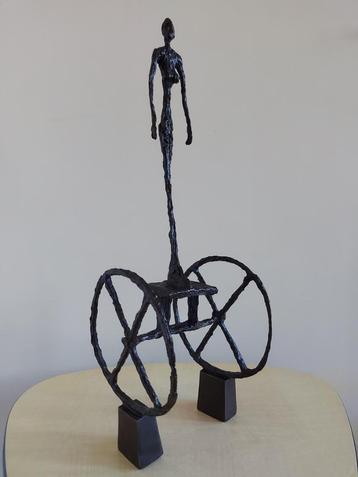 Bronzen Beeld Chariot Alberto Giacometti Gesigneerd Nummer