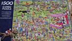 Puzzel Jan van Haasteren 1500  paardenrace, Hobby en Vrije tijd, Ophalen, 500 t/m 1500 stukjes, Zo goed als nieuw, Legpuzzel