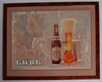KWAK / KADER, Verzamelen, Biermerken, Ophalen of Verzenden, Zo goed als nieuw, Reclamebord, Plaat of Schild, Overige merken
