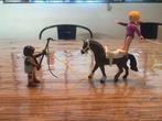 Acrobate te paard met trainer, Ophalen of Verzenden, Zo goed als nieuw, Complete set