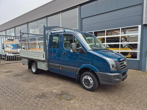 Volkswagen Crafter 46 2.0 TDI DoKA 6 Sitze/ Pritsche/ Airco, Auto's, Bestelwagens en Lichte vracht, Bedrijf, Te koop, ABS, Airbags