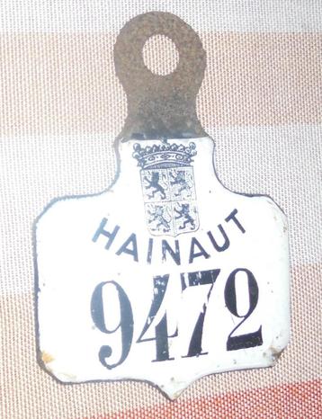 fietsplaat hainaut 1897 enkel ruilen voor west vlaanderen beschikbaar voor biedingen