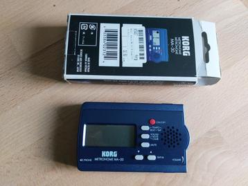 Metronoom Korg MA-30 (voor gitaar), Musique & Instruments, Enlèvement